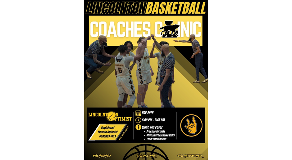 Coaches clinic November 29